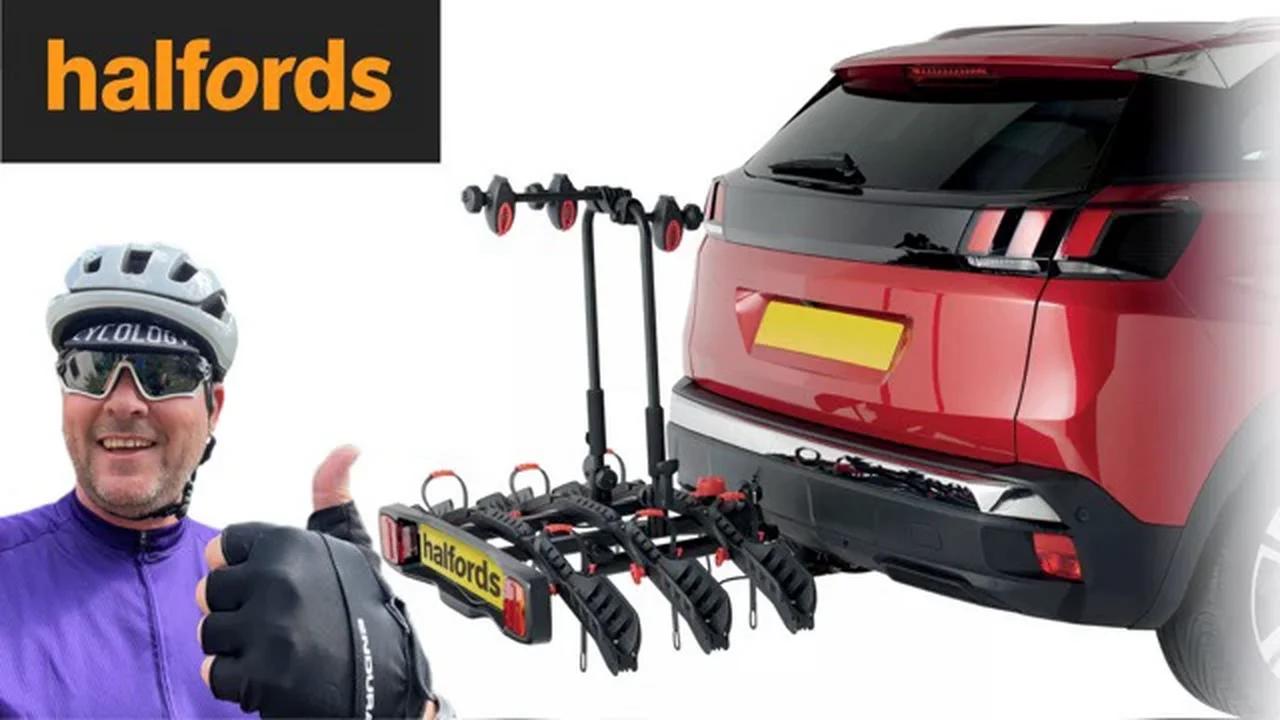 Halfords Advance 3 Towbar bike rack review and installation
