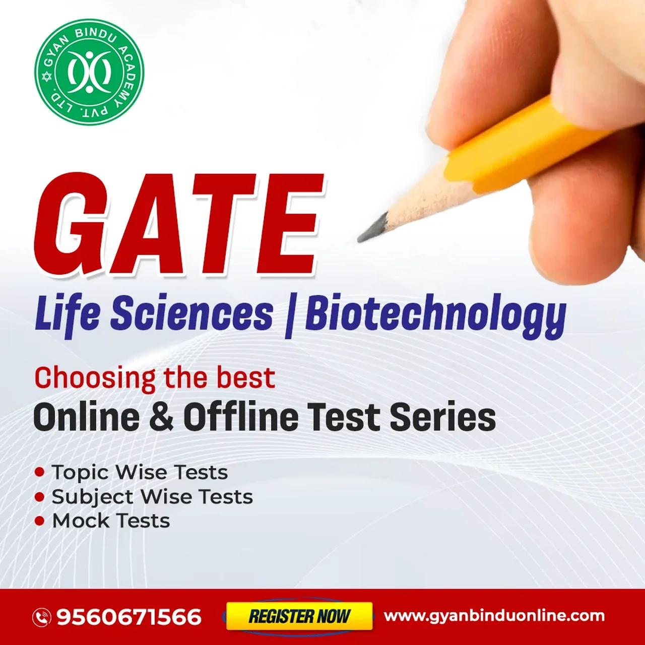Gate Biotechnology And CSIR Life Science Preparation Syllabus
