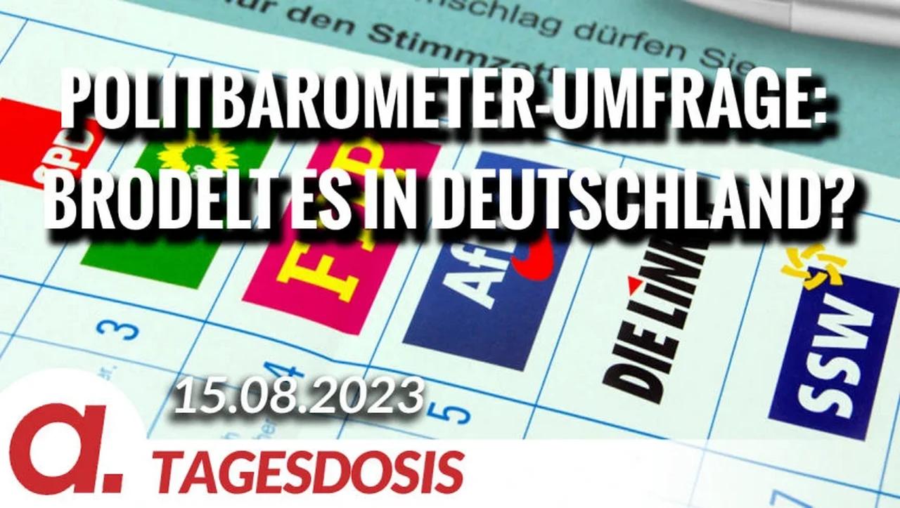 ⁣Politbarometer-Umfrage: Brodelt es in Deutschland? | Von Thomas Röper