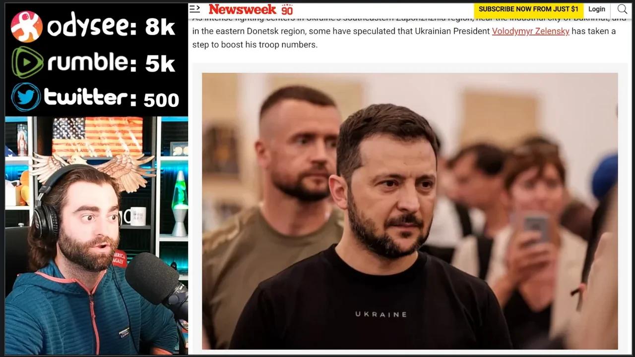 Ukrainian Officials Conscript All Men 18+, Must Report Within 10 Days