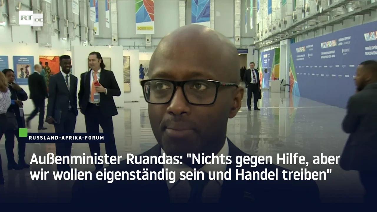 ⁣Außenminister Ruandas: 