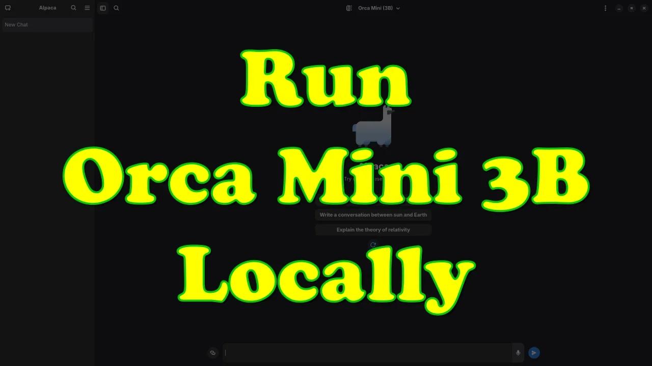 Run Orca Mini 3B LLM Locally in Minutes with Alpaca Ollama!