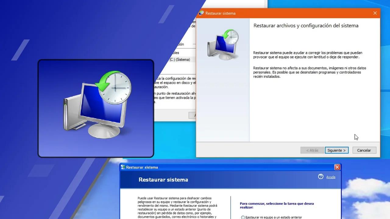 Cómo usar Restaurar Sistema