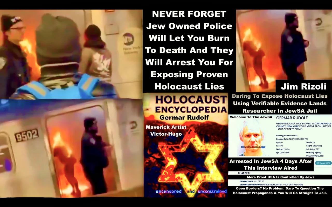 NY Police Arrest Holocaust Hoax Author Germar Rudolf And Let Woman Burn ...