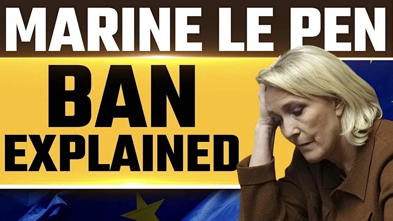 🚨 BREAKING 🚨 France's Illuminati Opposition Leader, Marine Le Pen is BARRED and Facing Jail—The New World Order is MAKING IT'S MOVES‼️ | The Report