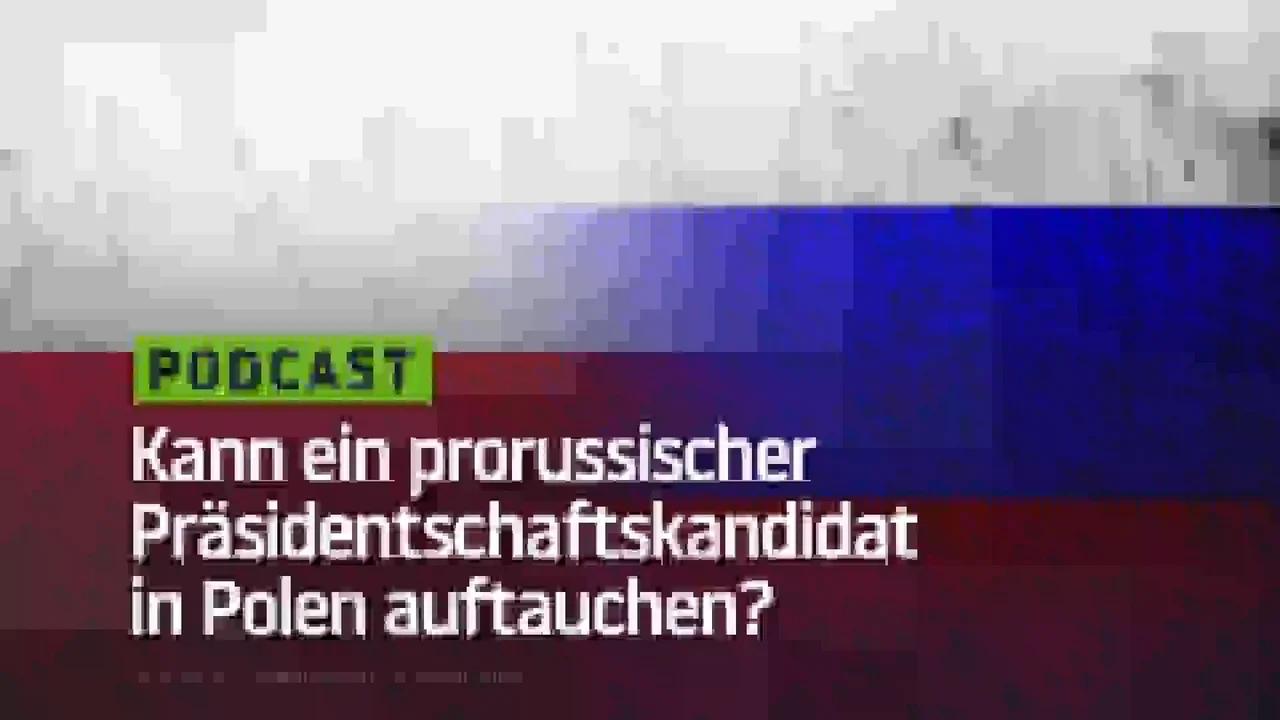 ⁣Kann ein prorussischer Präsidentschaftskandidat in Polen auftauchen?