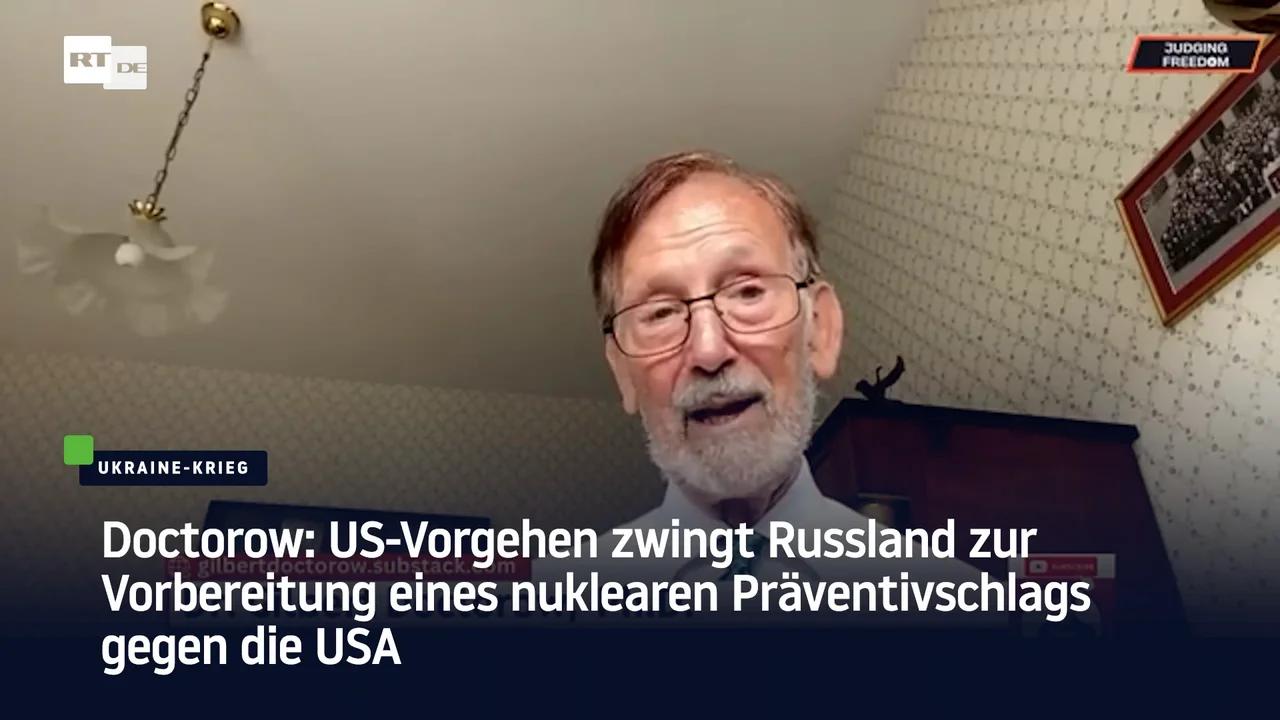 ⁣Geostratege: US-Vorgehen zwingt Russland, nuklearen Präventivschlag gegen die USA vorzubereiten