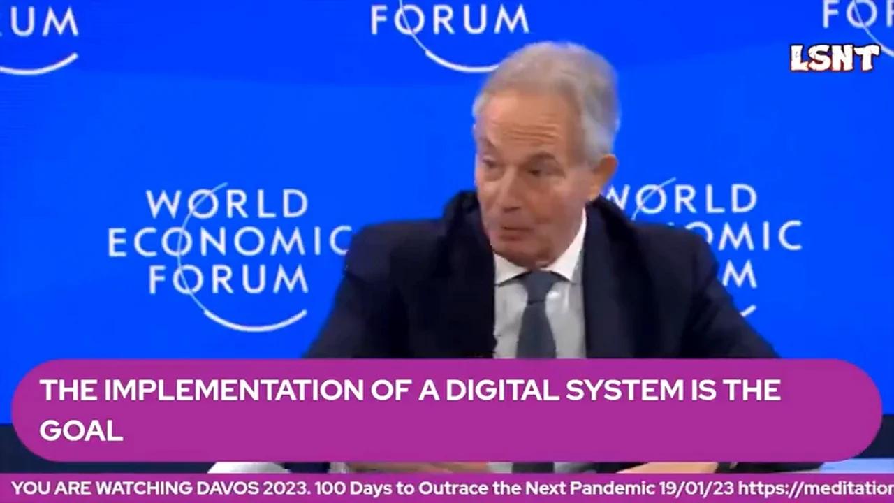 Tony Blair Explains The Next Phase From Rockefeller's Operation Lockstep