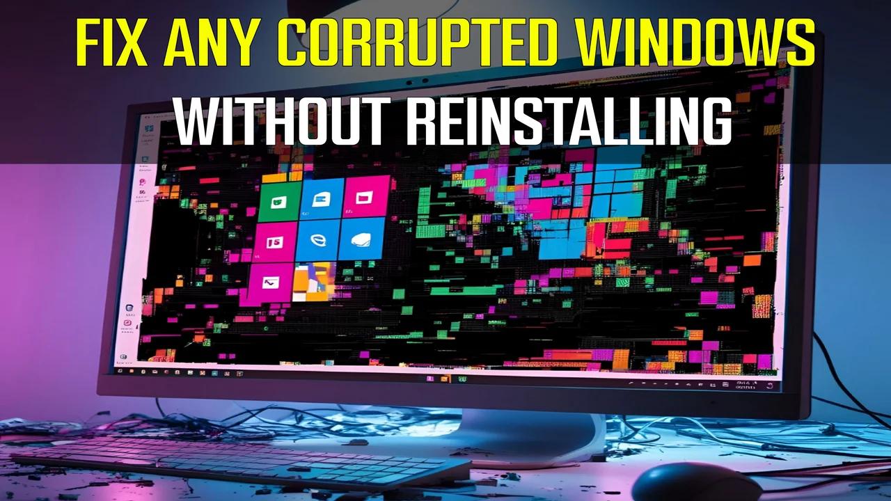 Easily Fix ANY Corrupted Windows (Without Reinstalling)