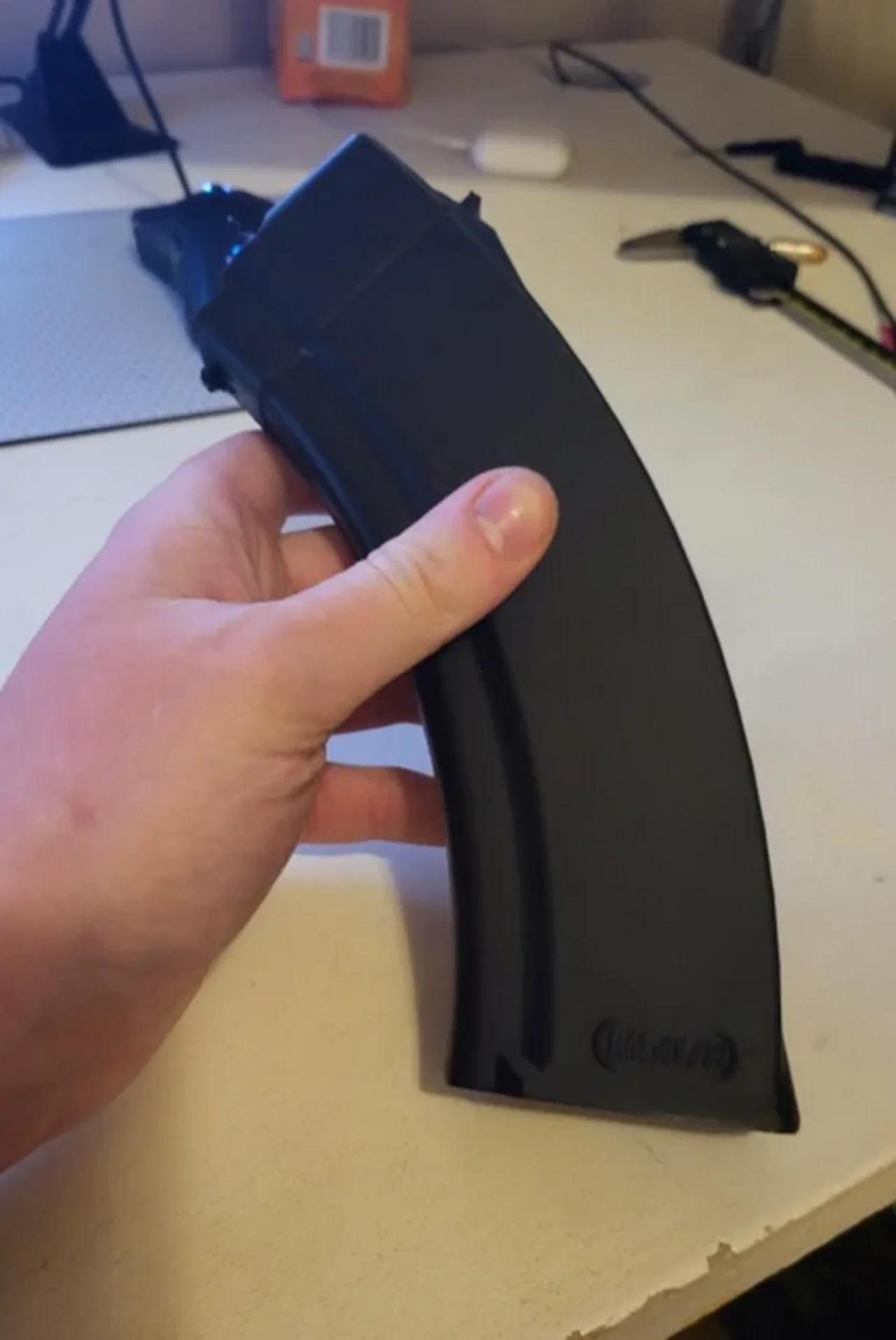Compatible Magazine With 7.62x34mm Ammo