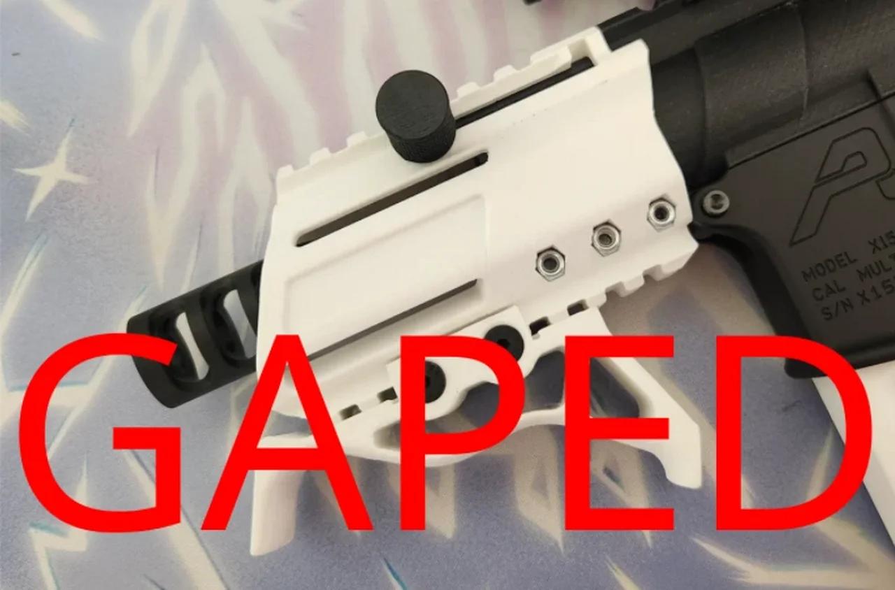 Grippy GAPED - DeAR22 Grippy 1.1 FTN5 Suppressor Ready Handguard Remix