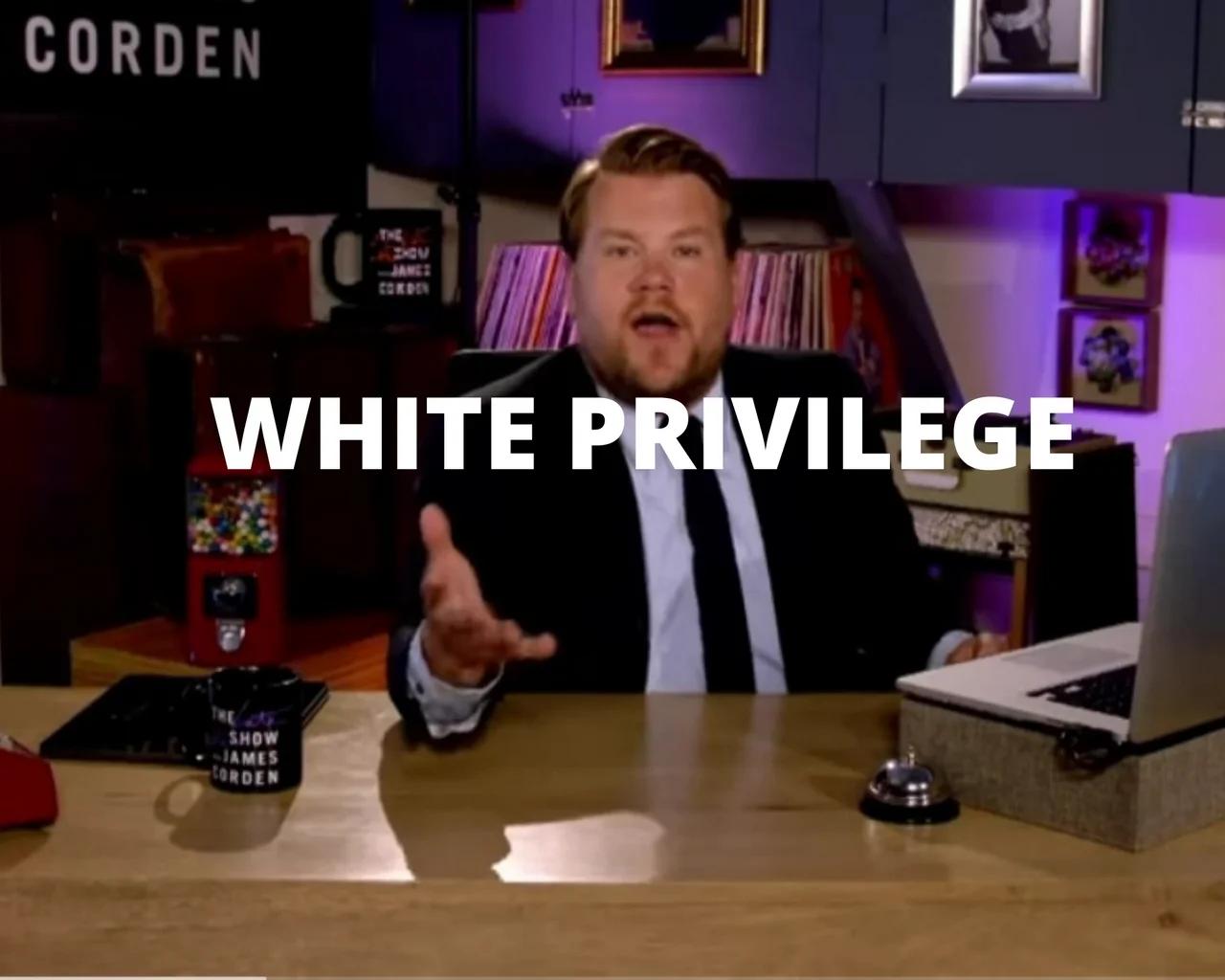 James Corden White Privilege. Jewish TV Activates Minorities Against ...