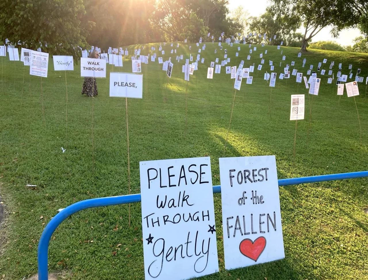 Forest of the Fallen ||| Sanctuary Lakes Palmerston NT