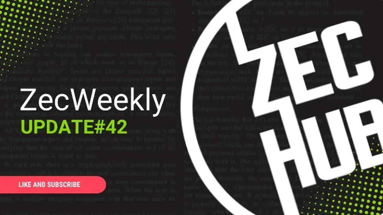 ZecWeekly 42 Atualizações sobre Transações Shielded na Ledger Nano S