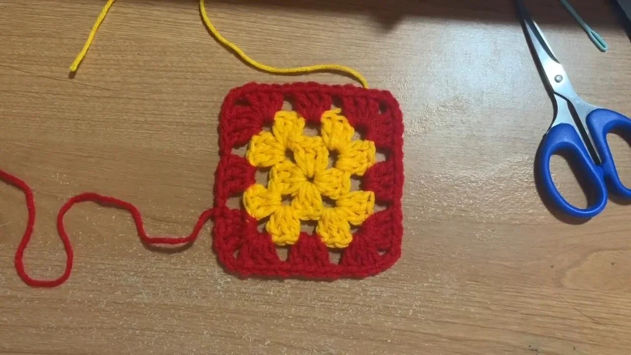 Crochet Tutorial  Basic Granny Square