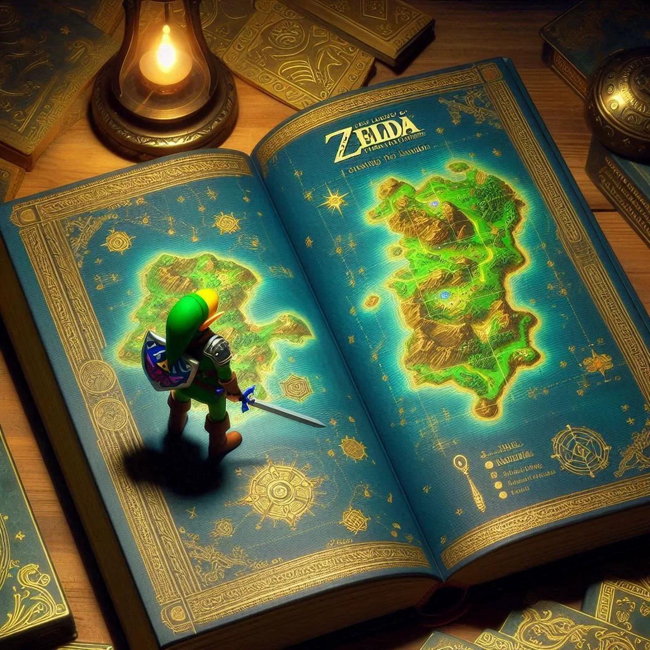 The Legend of Zelda: Tears of the Kingdom - Scanning the Map - Music ...