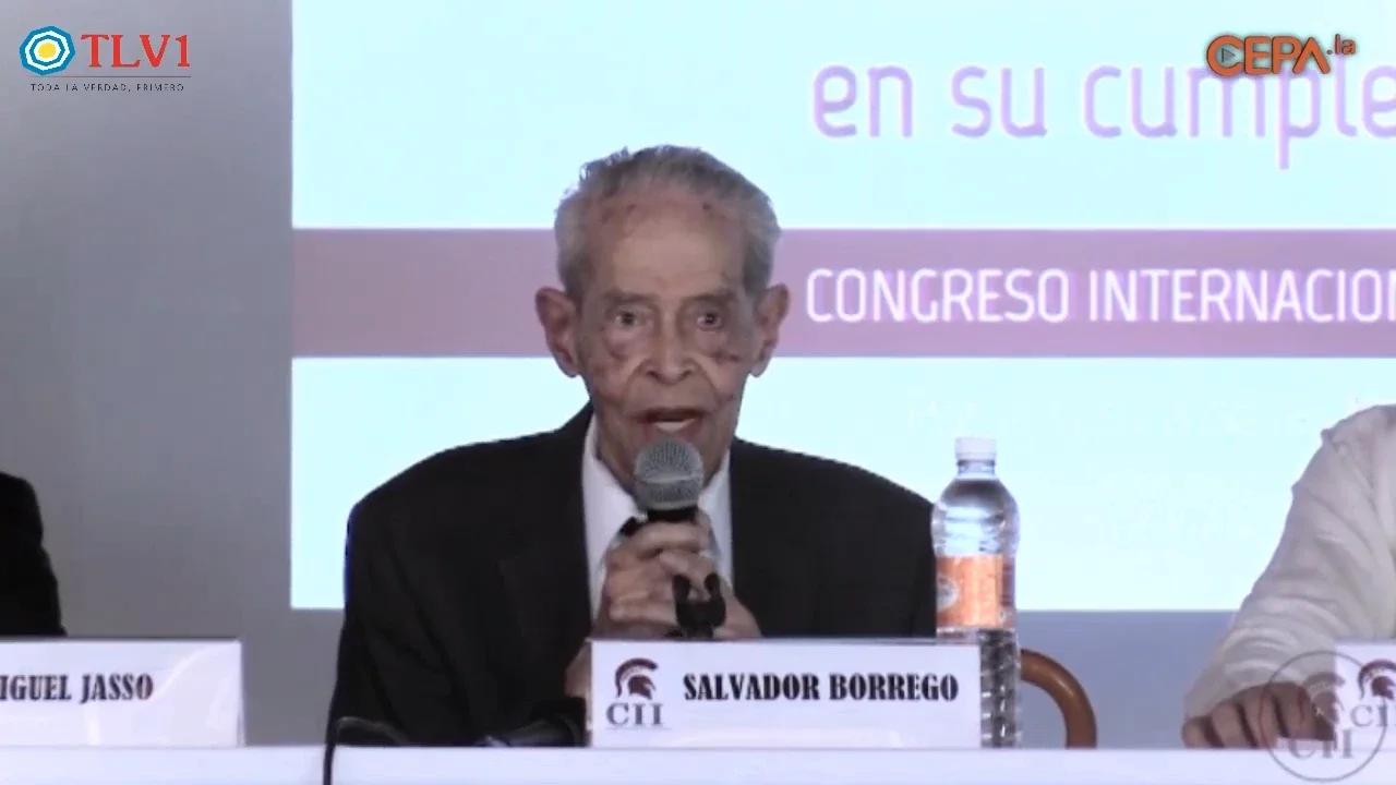 Encuentro Internacional Identitario Nº 1 Salvador Borrego (Biografía)