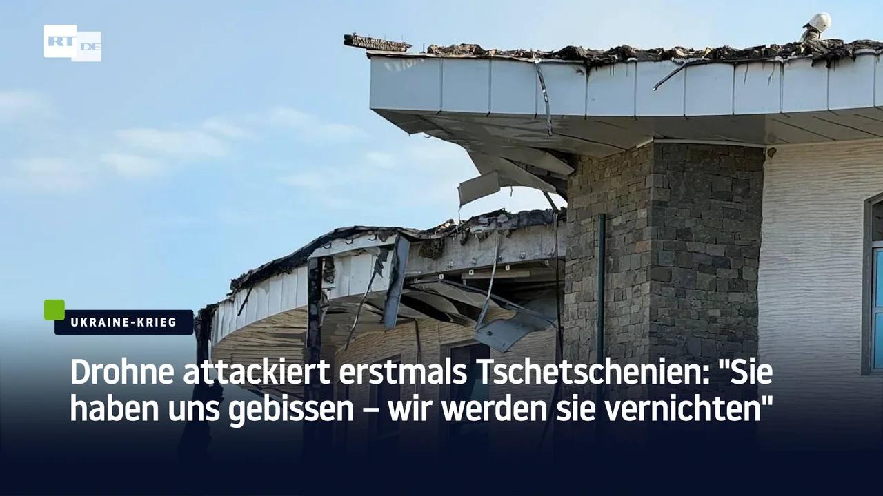 ⁣Drohne attackiert erstmals Tschetschenien: 