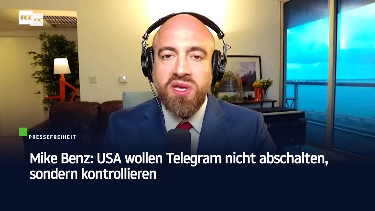 ⁣Mike Benz: USA wollen Telegram nicht abschalten, sondern kontrollieren