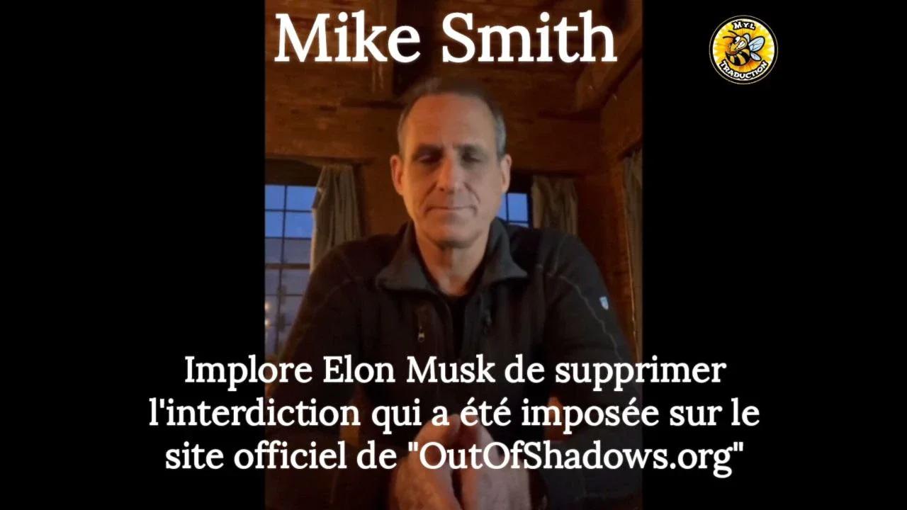 Mike Smith Implore Elon Muskmike Smith Implore Elon Musk De Supprimer L Interdiction Qui A T