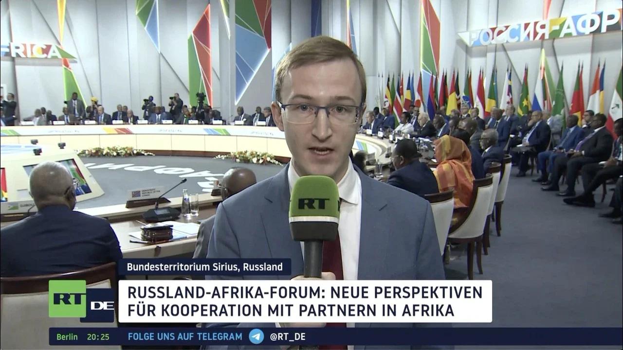 ⁣Russland-Afrika-Forum: Neue Perspektiven für Kooperation mit Partnern in Afrika