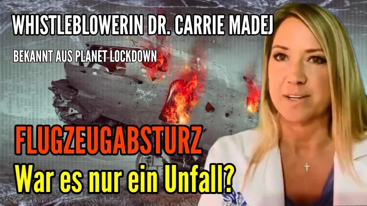 Whistleblowerin Dr. Carrie MADEJ stürzte mit Flugzeug ab. War es ein Unfall oder
                hat sie zuviel herausgefunden?