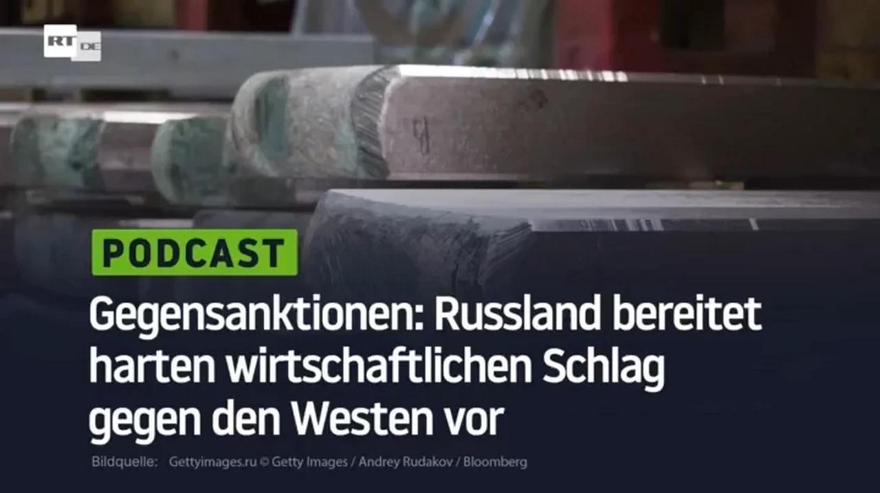 ⁣Gegensanktionen: Russland bereitet harten wirtschaftlichen Schlag gegen den Westen vor