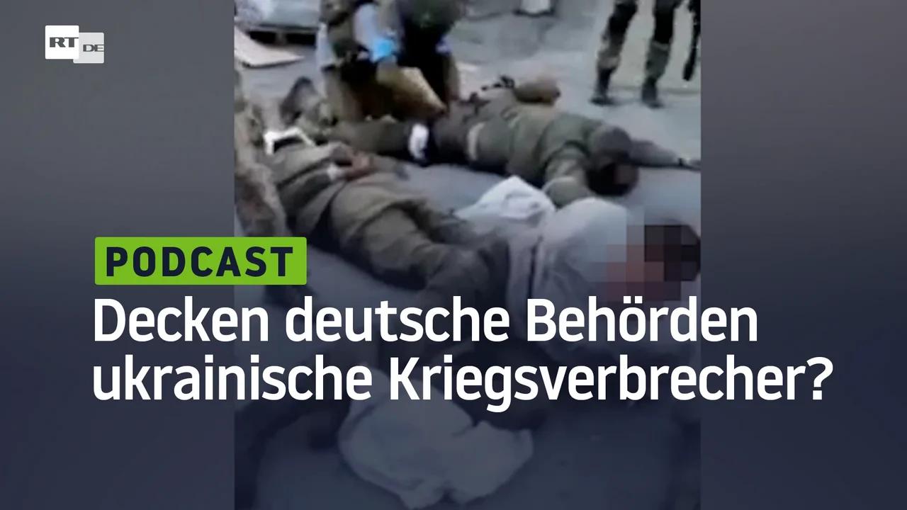 ⁣Decken deutsche Behörden ukrainische Kriegsverbrecher?