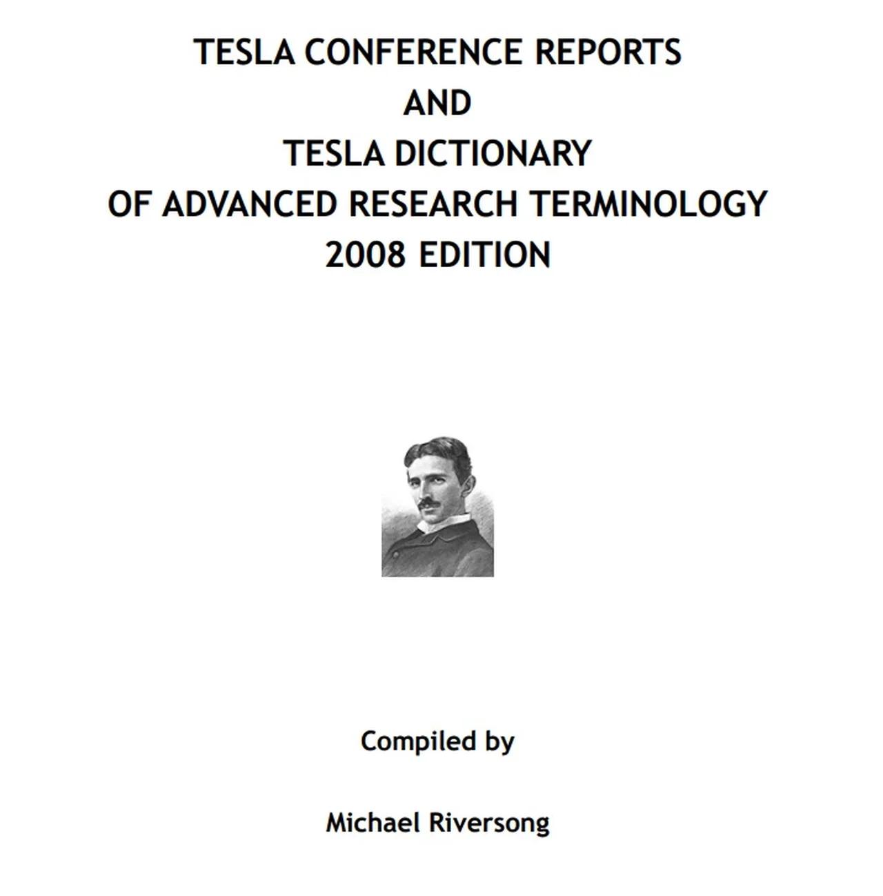 Image for ⚛️Tesla 📑Dictionary of Advanced Energy Terminology [Compiled by Michael Riversong, 2008]