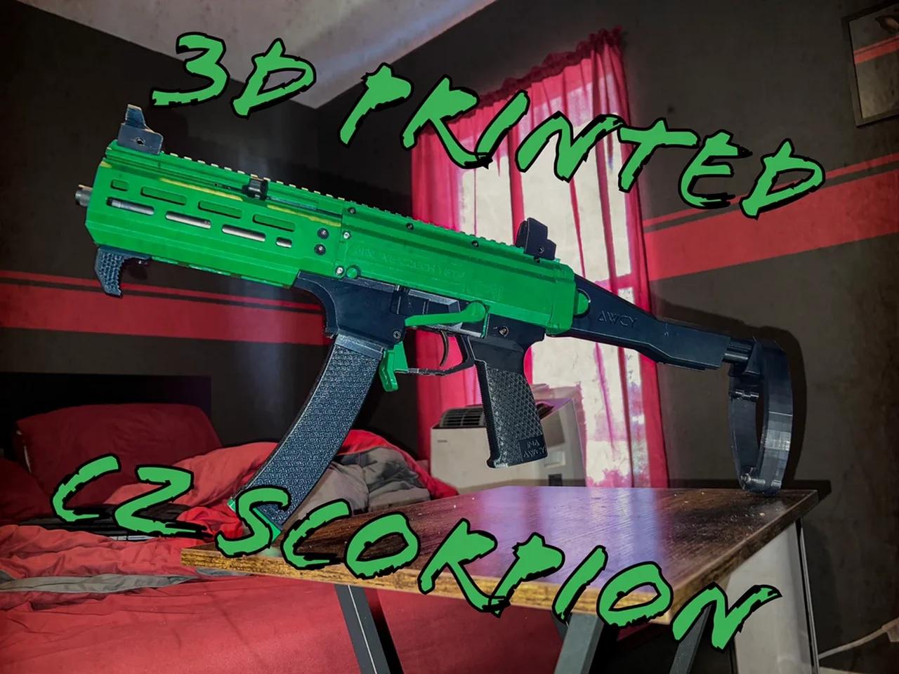 3D Printed CZ Scorpion