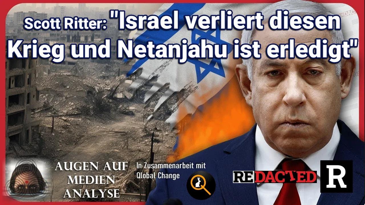 ⁣"Israel verliert diesen Krieg und Netanjahu ist erledigt" - Scott Ritter @ Redacted News 0