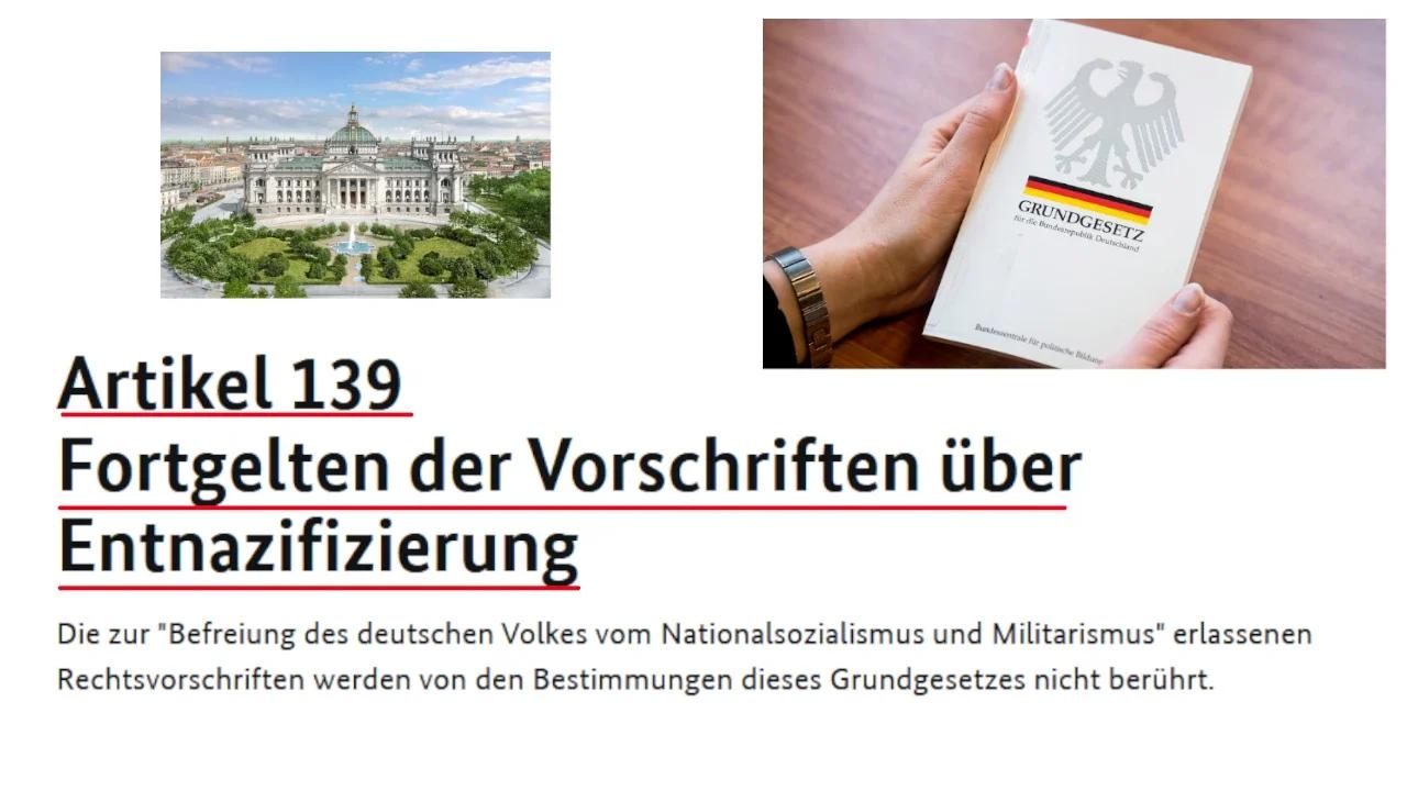 Was bedeutet die Entnazifizierung für Deutschland und Europa? Rüdiger Hoffmann live aus