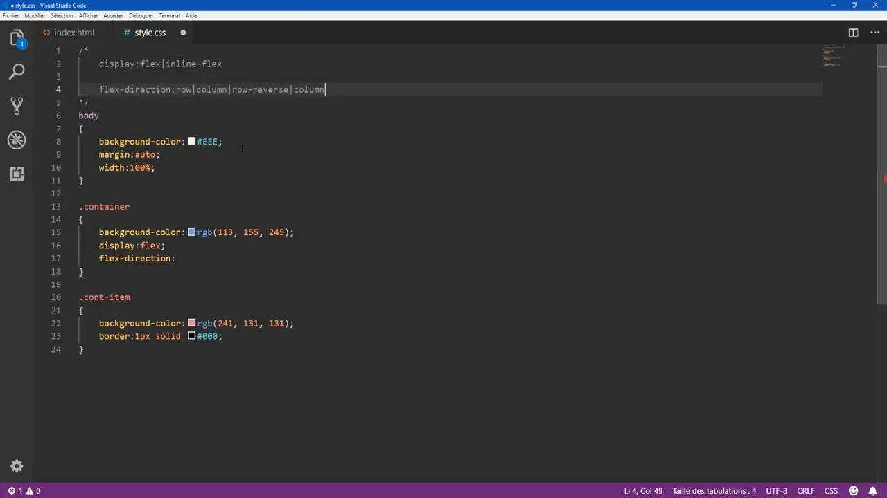HTML-CSS- flexbox