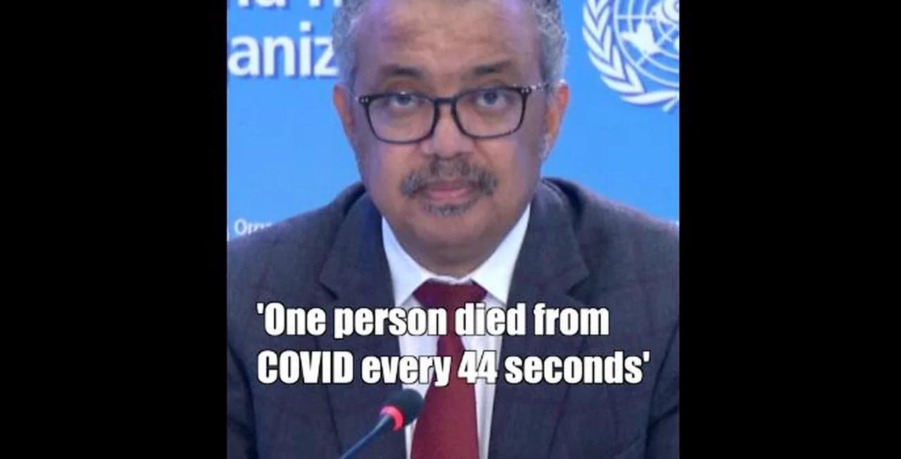 Tedros The Gay Serial Killer Of The World Health Organization says "Boosters to kill children"