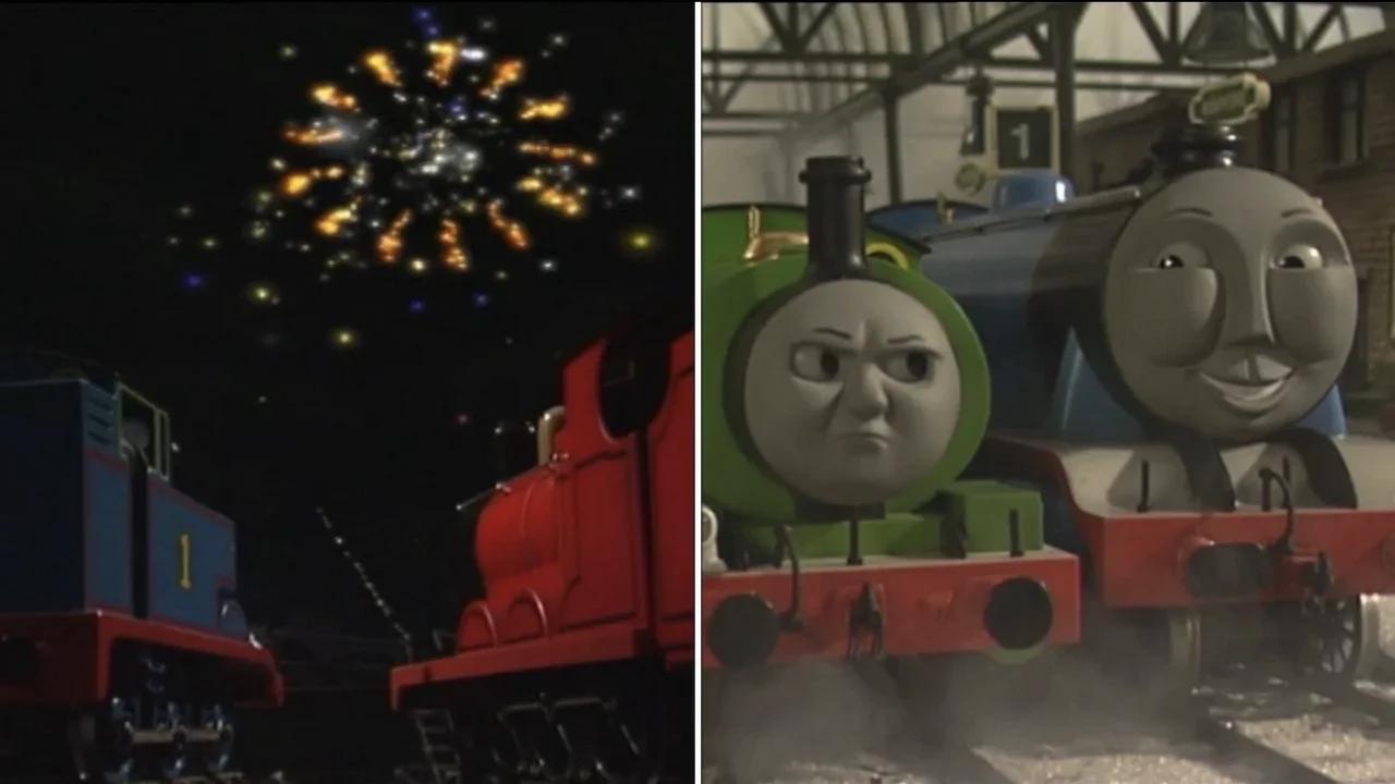 Thomas and the Fireworks Display/Gordon Takes Charge