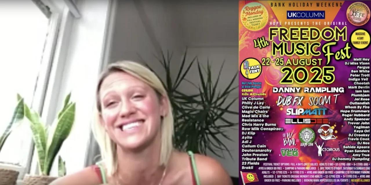 Coming soon - HOPE Freedom Music Festival 2025 feat. Katy-Jo
