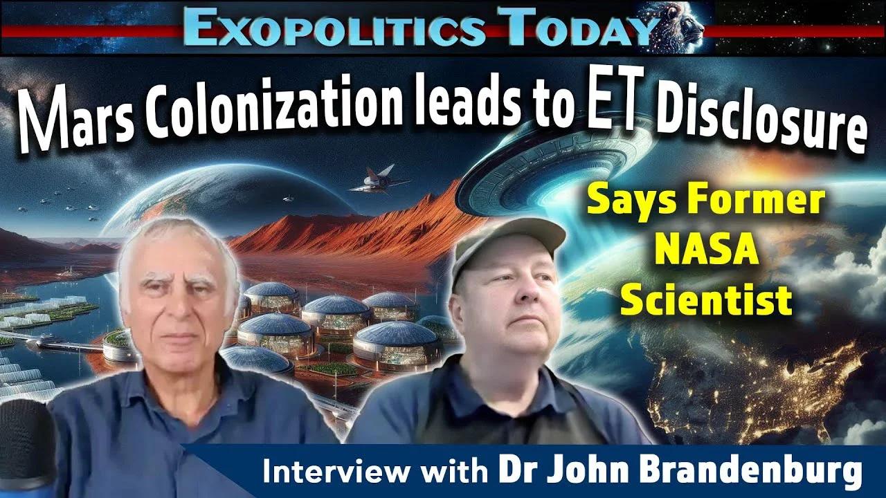Mars Colonization Will Lead to ET Disclosure According to Former NASA Scientist | Michael Salla's "Exopolitics Today"