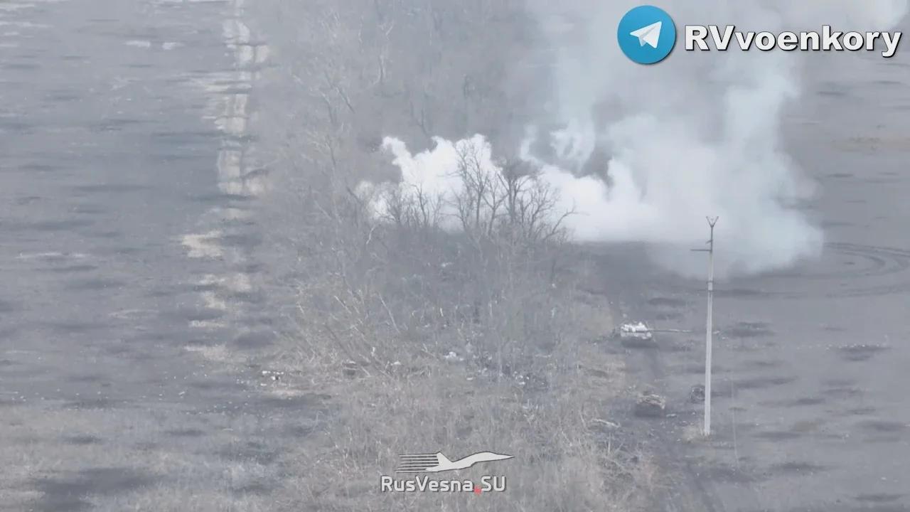 Ukrainian Column Gets Turned Into Charred Grits By Russian TOS-1A ...