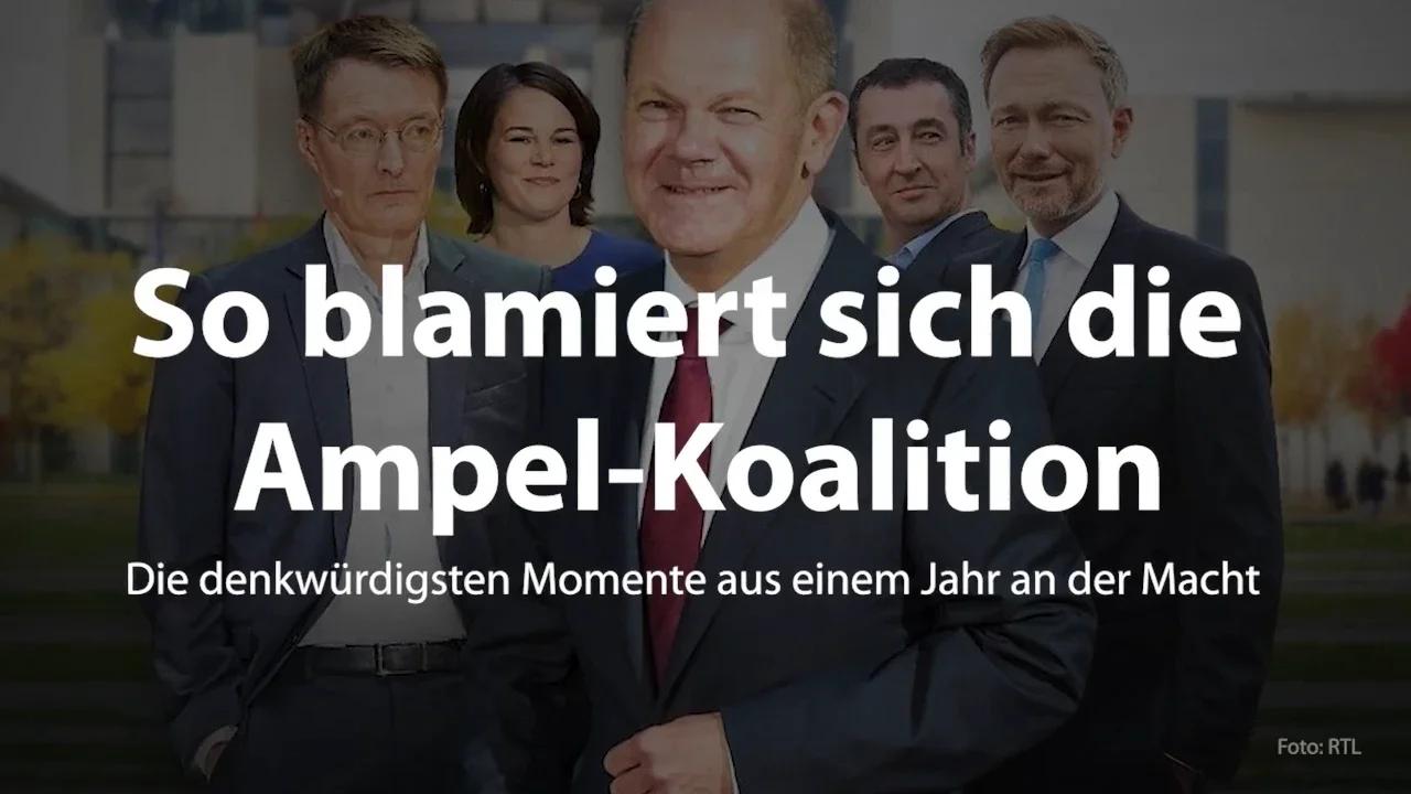 Jahresrückblick: So Blamiert Sich Die Ampel-Regierung