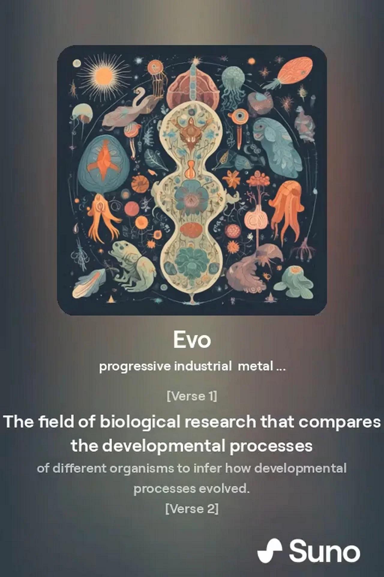 Evo-Devo (AI song) (suno)
