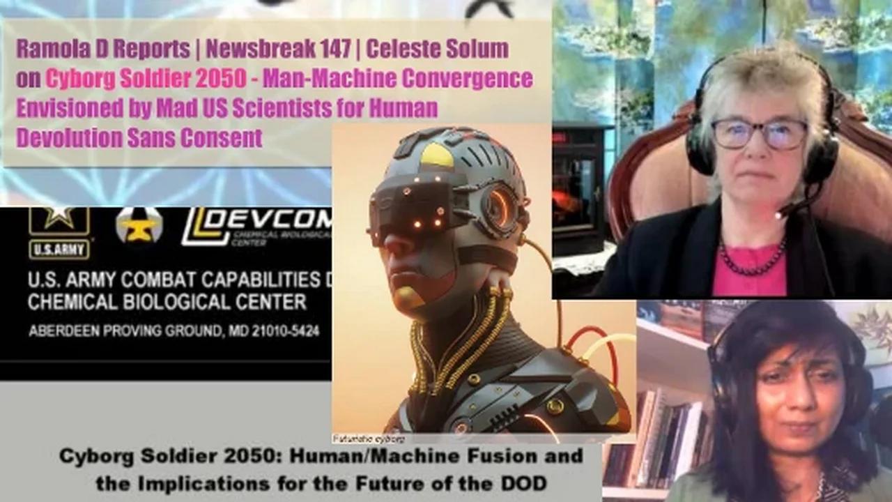 Newsbreak 147 | Celeste Solum Says Cyborg Soldier 2050 Already Here ...
