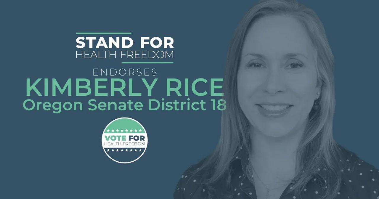 Kim Rice for Oregon Senate District 18 | Vote for Health Freedom ...