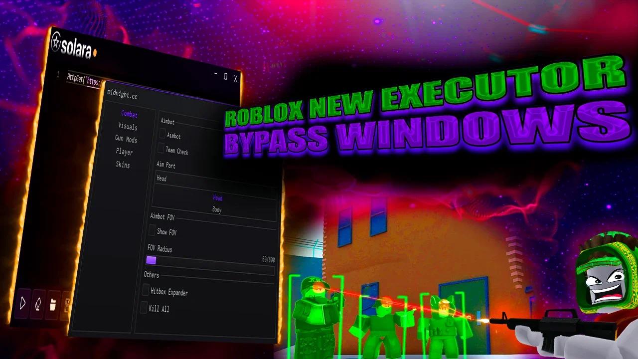 Roblox Exploit SOLARA PC WINDOWS MICROSOFT [SIN EMULADOR] Bypass ...