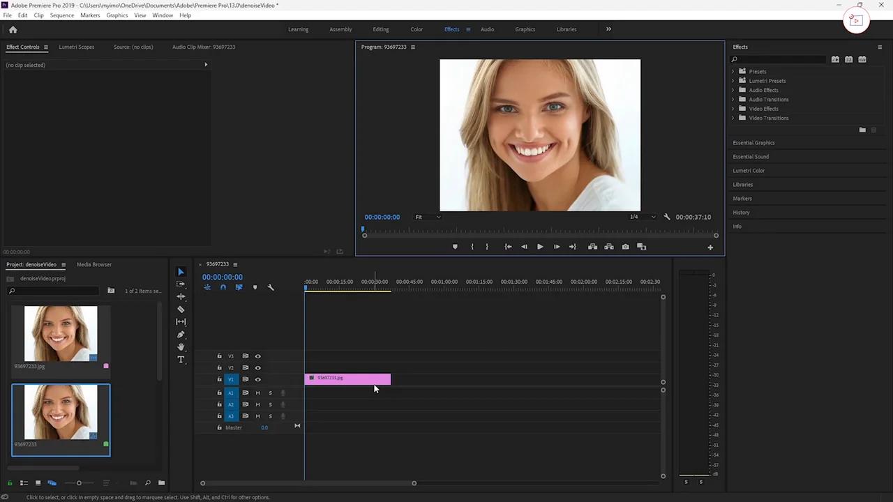 How to use vr blur effect Premaire pro Tutorial
