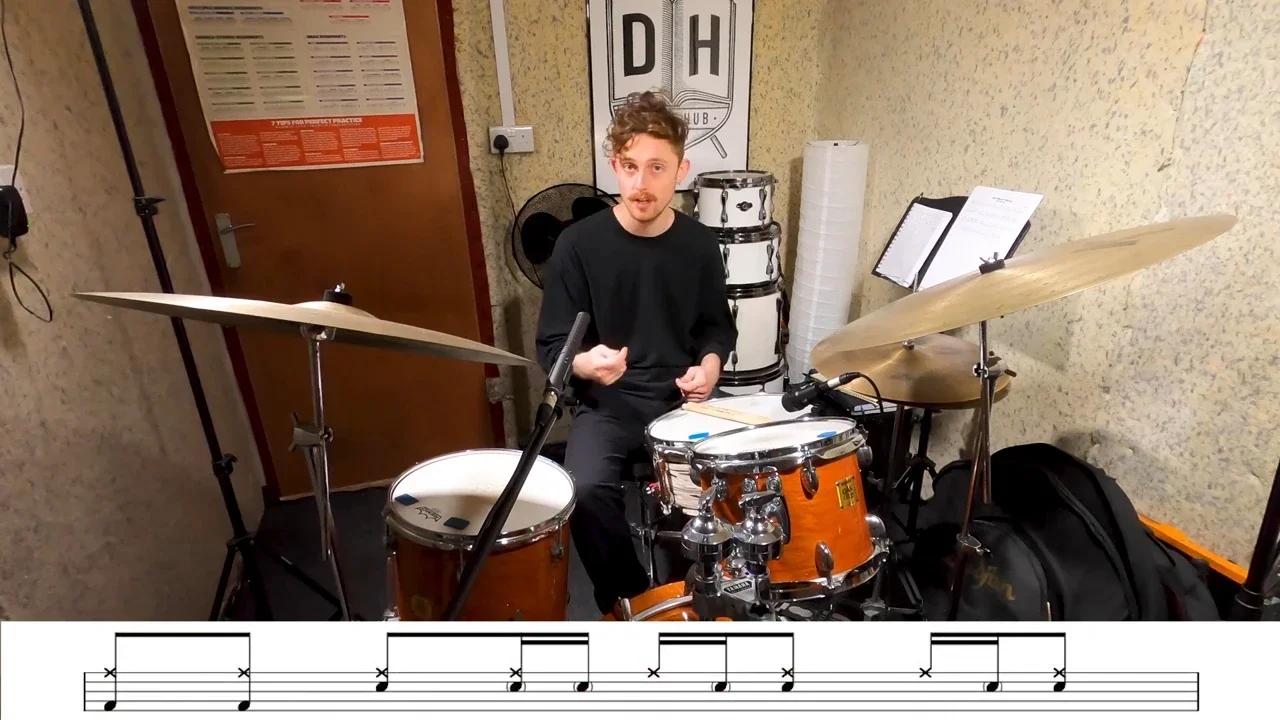 Jojo Mayer & Nerve - Ghosts of Tomorrow Live (Drum and Bass Groove) _ Beat Breakdown _ Drum Lesson
