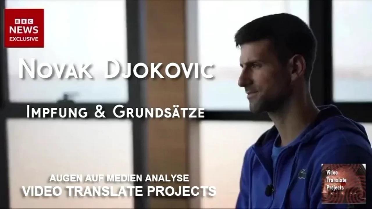 ⁣Novak Djokovic im BBC Interview 🎾 Impfung & Grundsätze