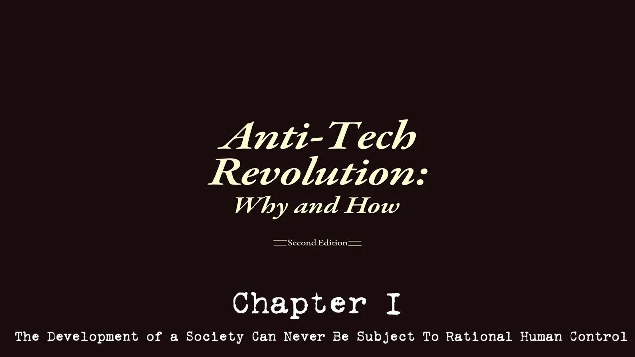 Anti Tech Revolution Why And How By Theodore John Kaczynski Full Audiobook Anti Tech Revolution Why And How By Theodore John Kaczynski Full Audiobook