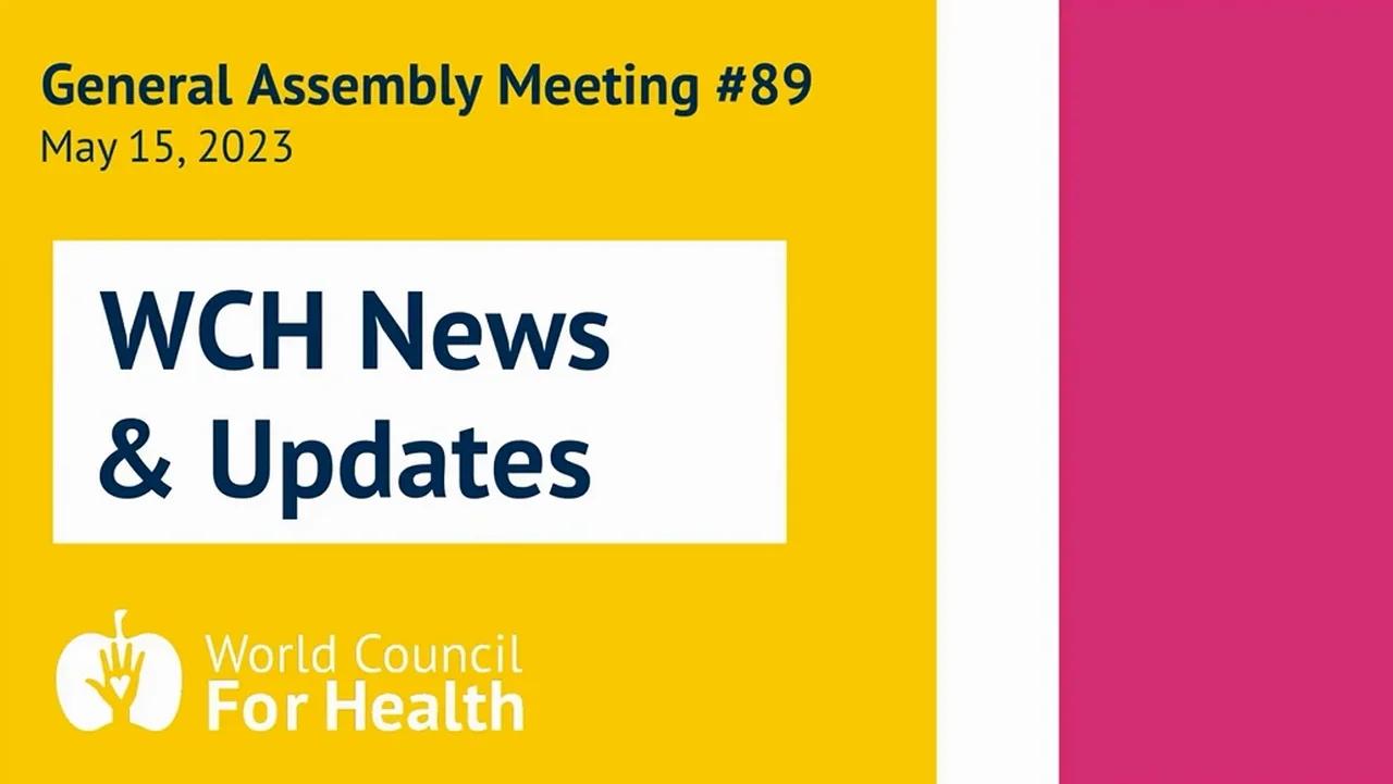 Wch News Updates General Assembly Meeting 89