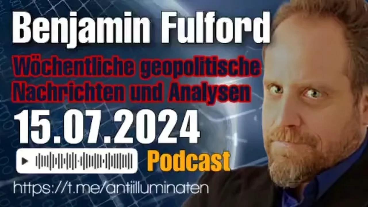 ⁣Benjamin Fulford: Wochenbericht vom 10.06.2024 - Heimlicher Krieg verschärft sich in Erwartung eines