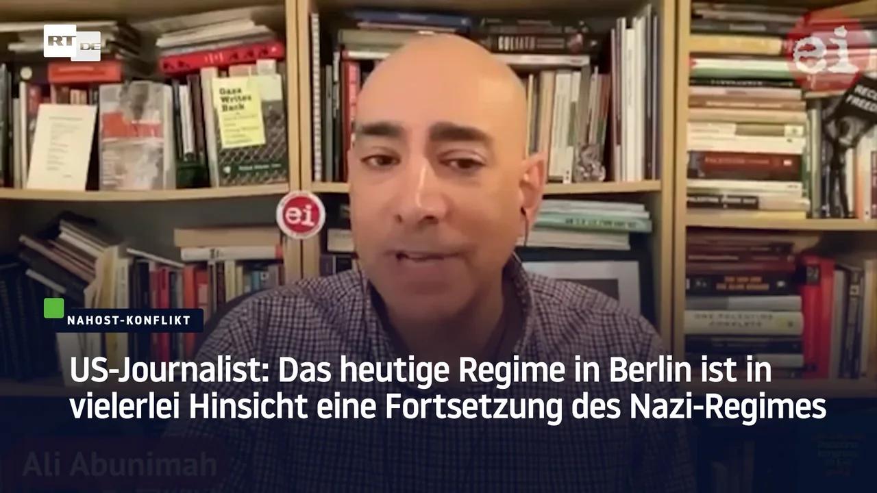 ⁣US-Journalist: Das heutige Regime in Berlin ist in vielerlei Hinsicht eine Fortsetzung des Nazi-Regi